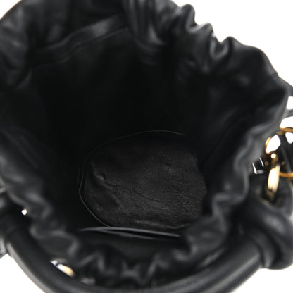 Salvatore Ferragamo Calfskin Cage Bag Black 5 of 10