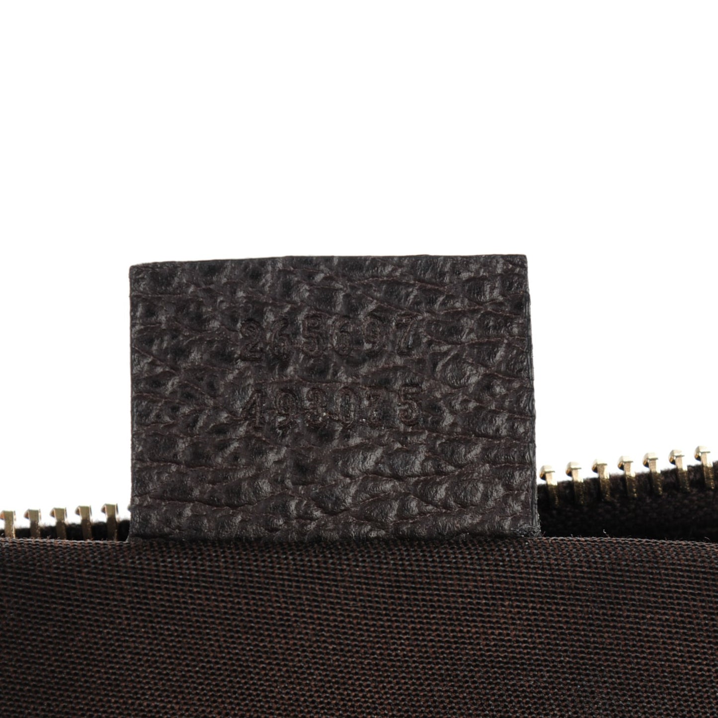 Crystal Monogram Medium Joy Boston Dark Brown