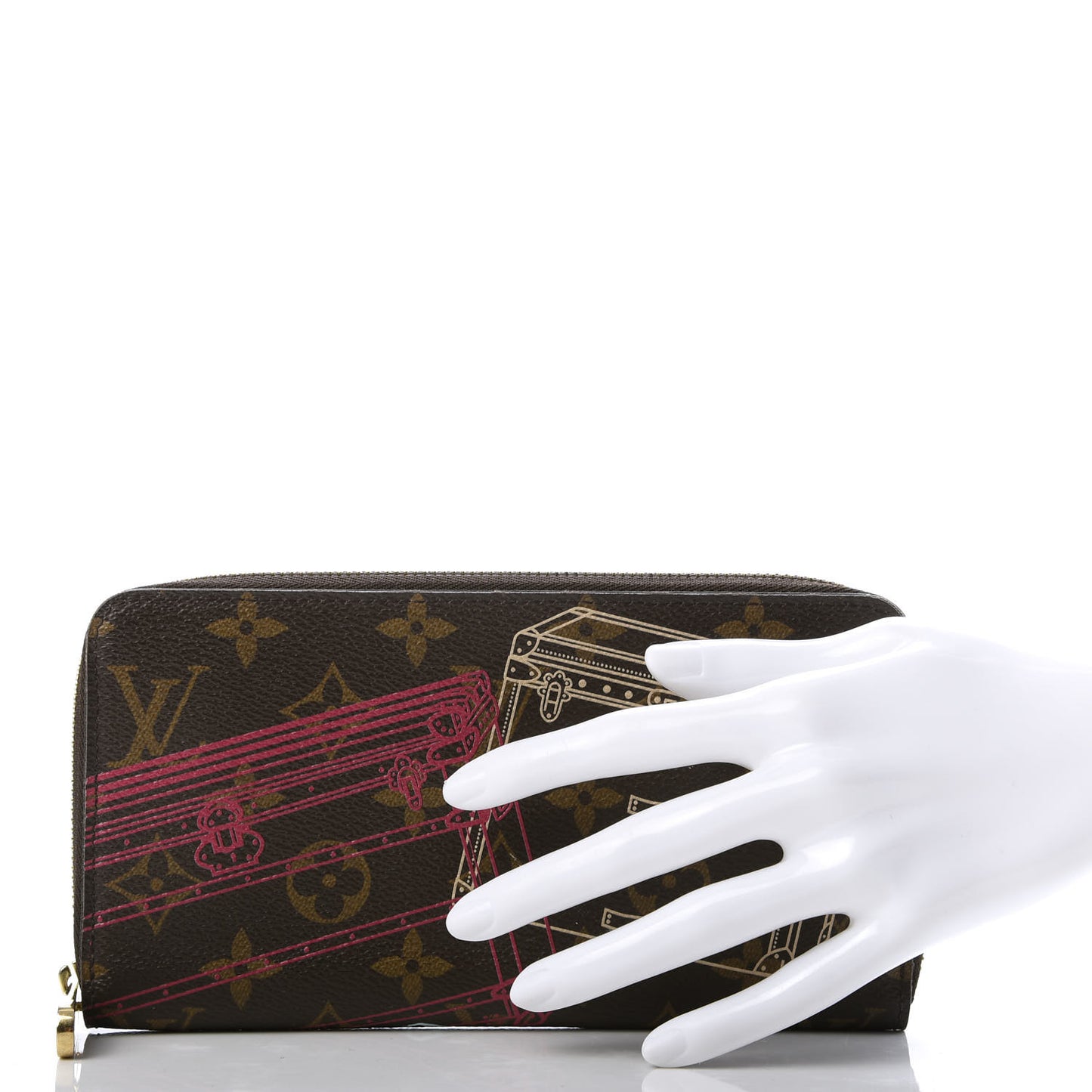 Monogram 2014 Christmas Animation Zippy Wallet