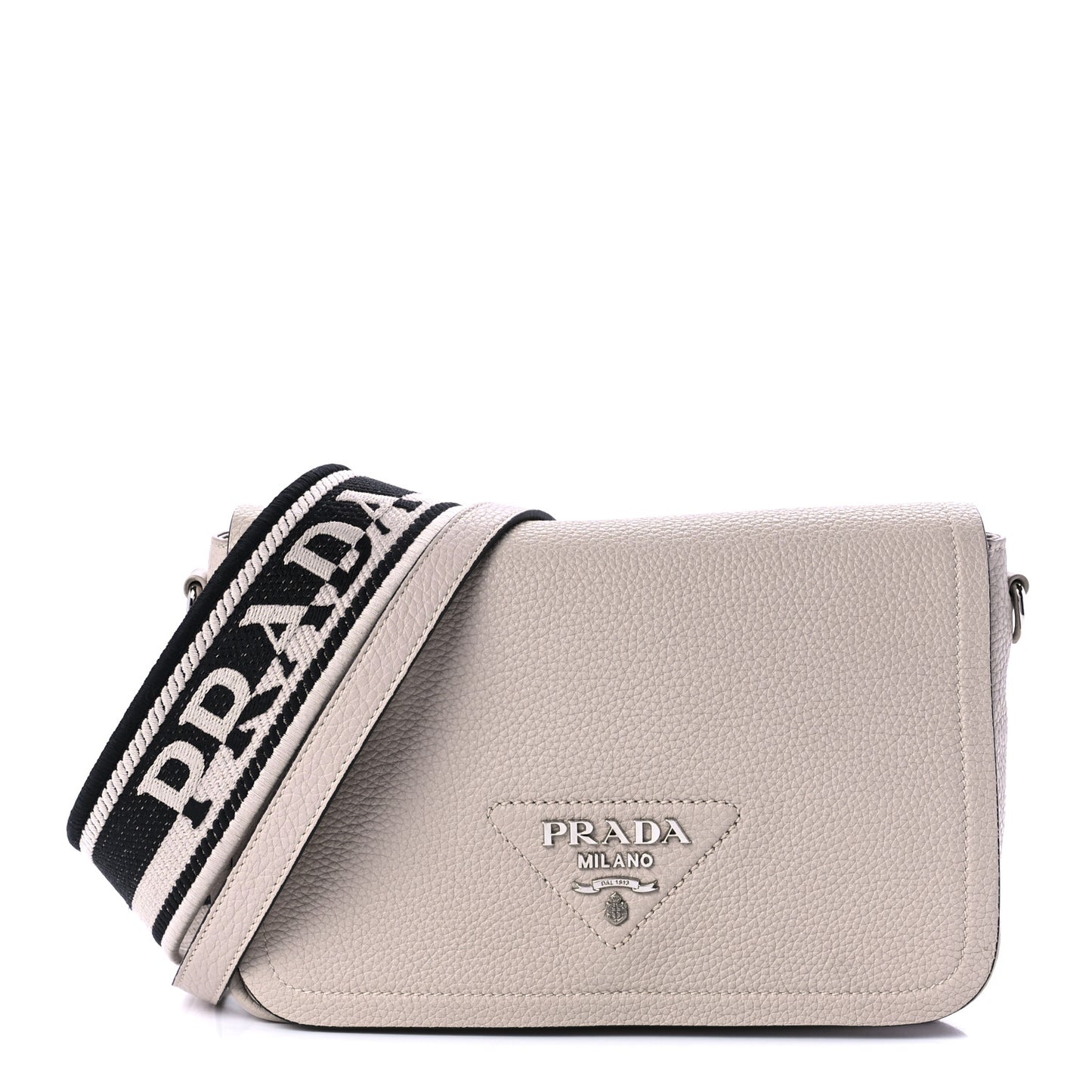 Vitello Daino Soft Flap Crossbody Ninfea