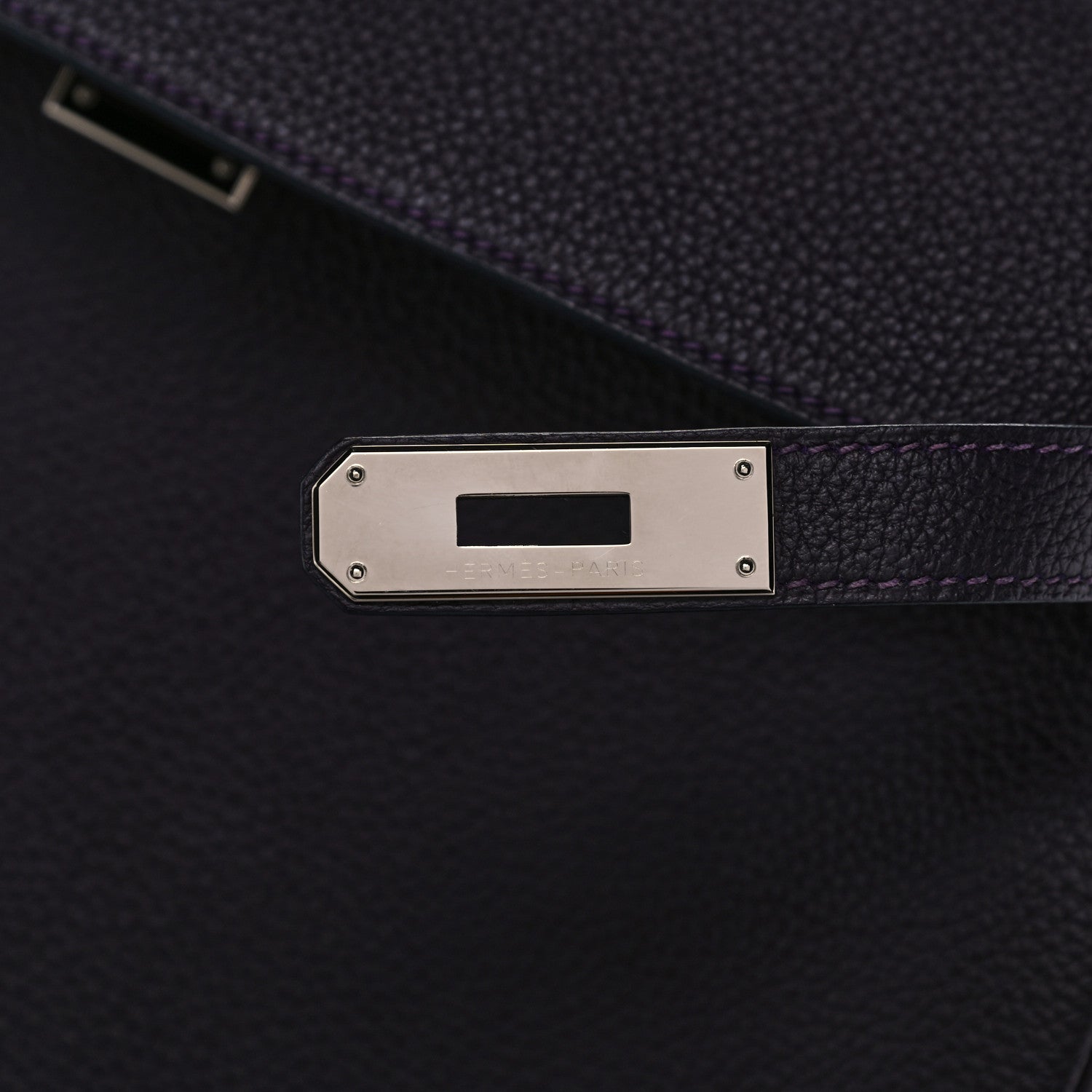 Hermes Togo Kelly Retourne 35 Raisin 13 of 20