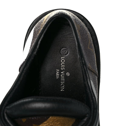 Louis Vuitton X LOL Monogram Calfskin Beaubourg Platform Derby Shoes 36 Gold Silver 8 of 9