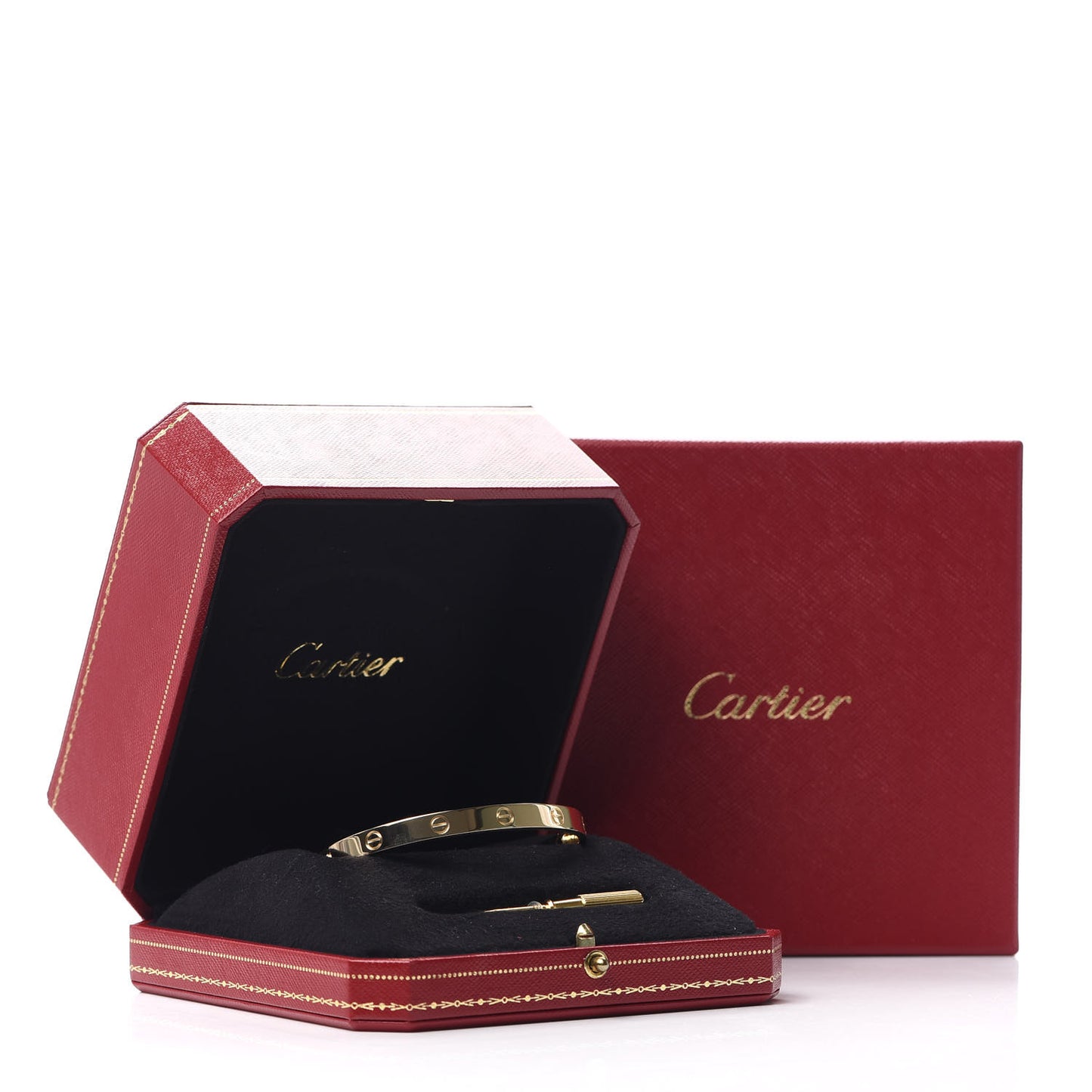 18K Yellow Gold LOVE Bracelet 19