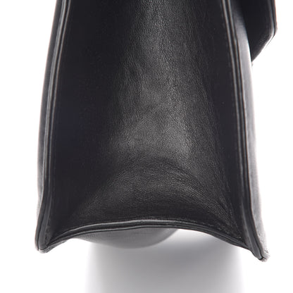 Valentino Garavani Vitello Extra Large Glam Lock Rockstud Flap Black 19 of 24