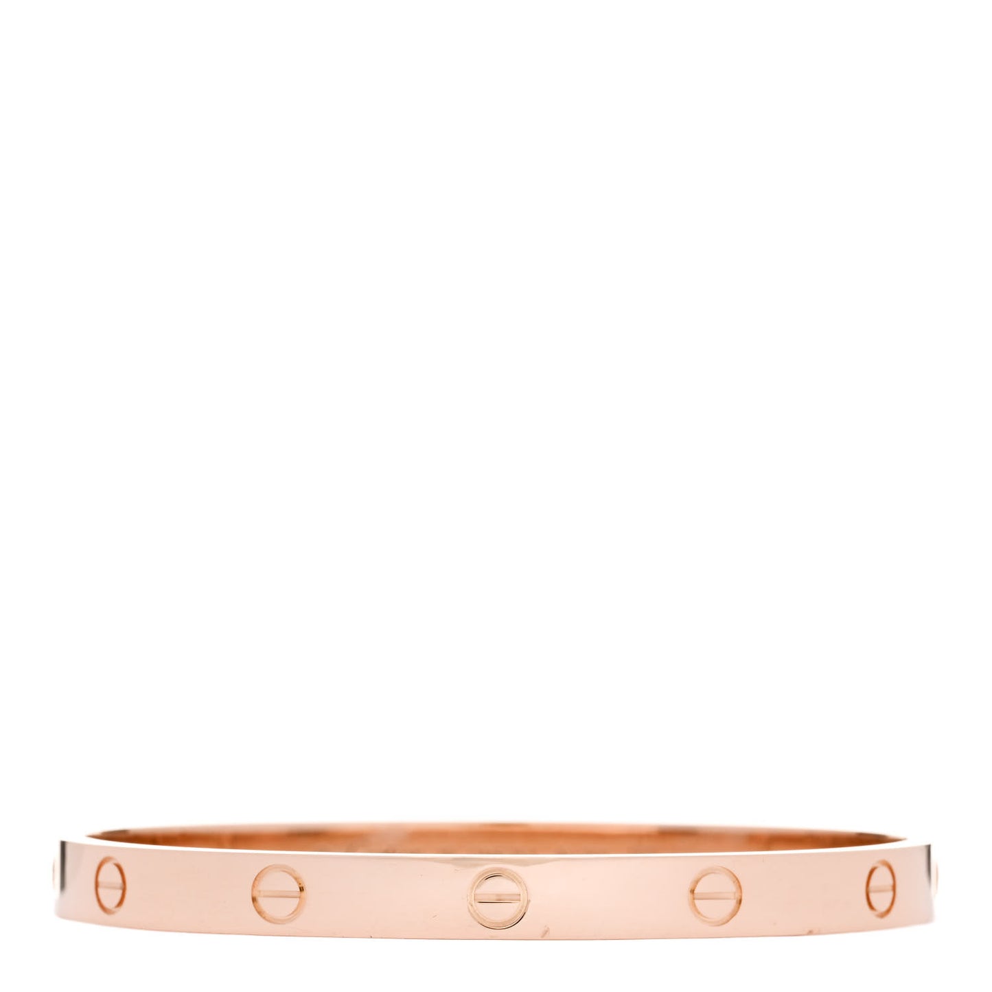 18K Pink Gold LOVE Bracelet 19