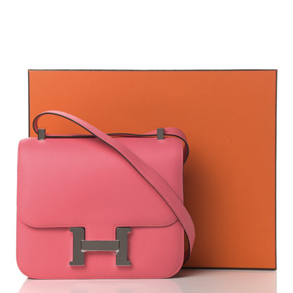 Hermes Evercolor Constance 24 Rose Azalee 12 of 12
