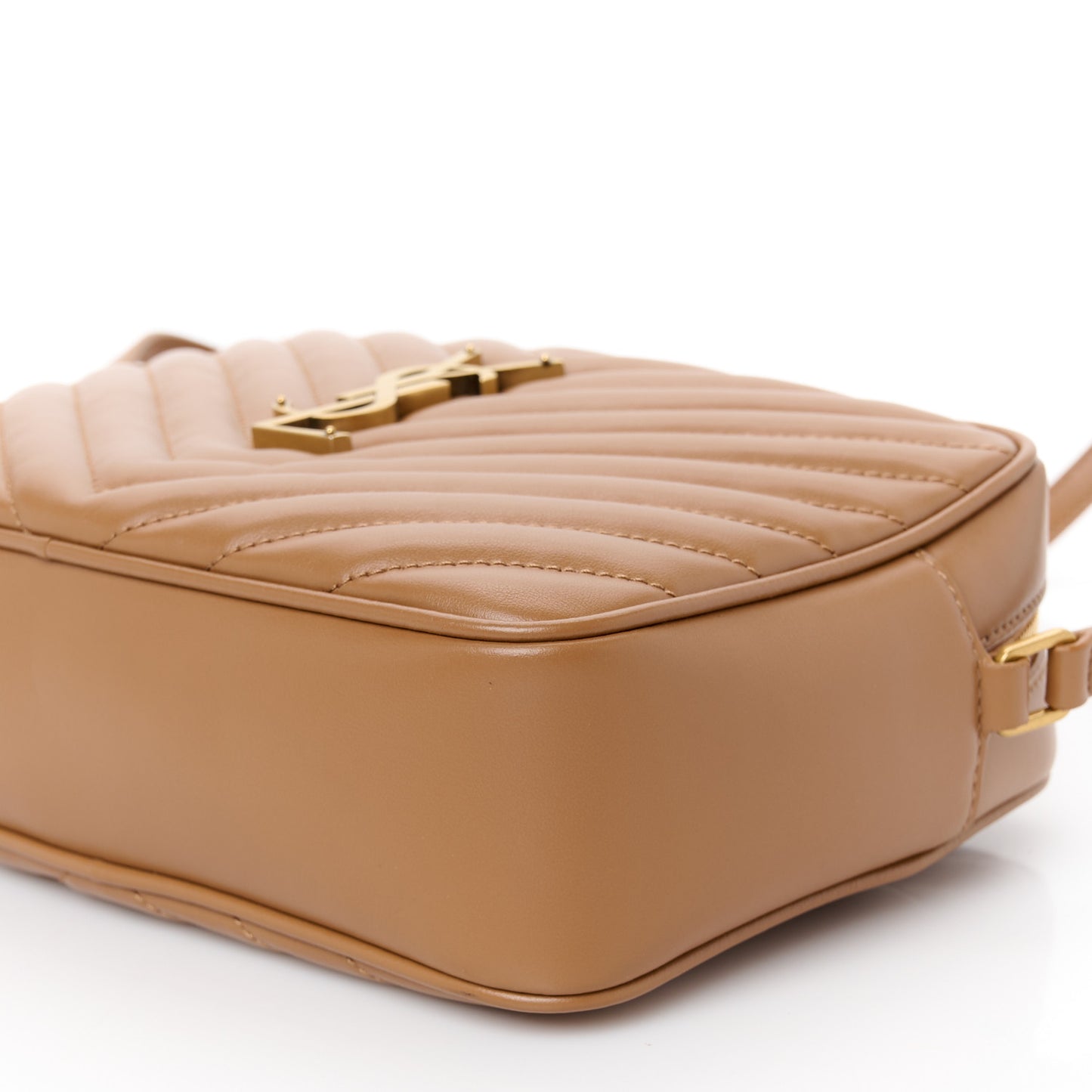 Calfskin Matelasse Monogram Lou Camera Bag Cinnamon