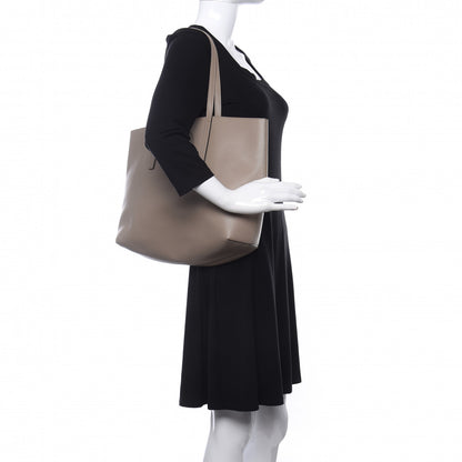 Fendi Textured Calfskin F is Fendi Shopping Tote Tortora Taupe 2 of 11