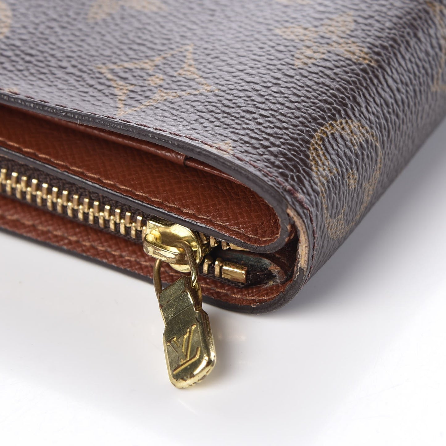 Monogram Compact Zippe Zipped Wallet