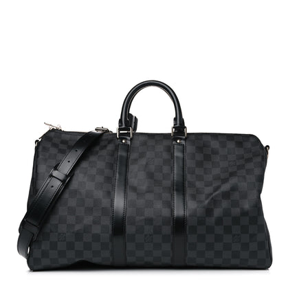 Louis Vuitton Damier Graphite Keepall Bandouliere 45 1 of 11