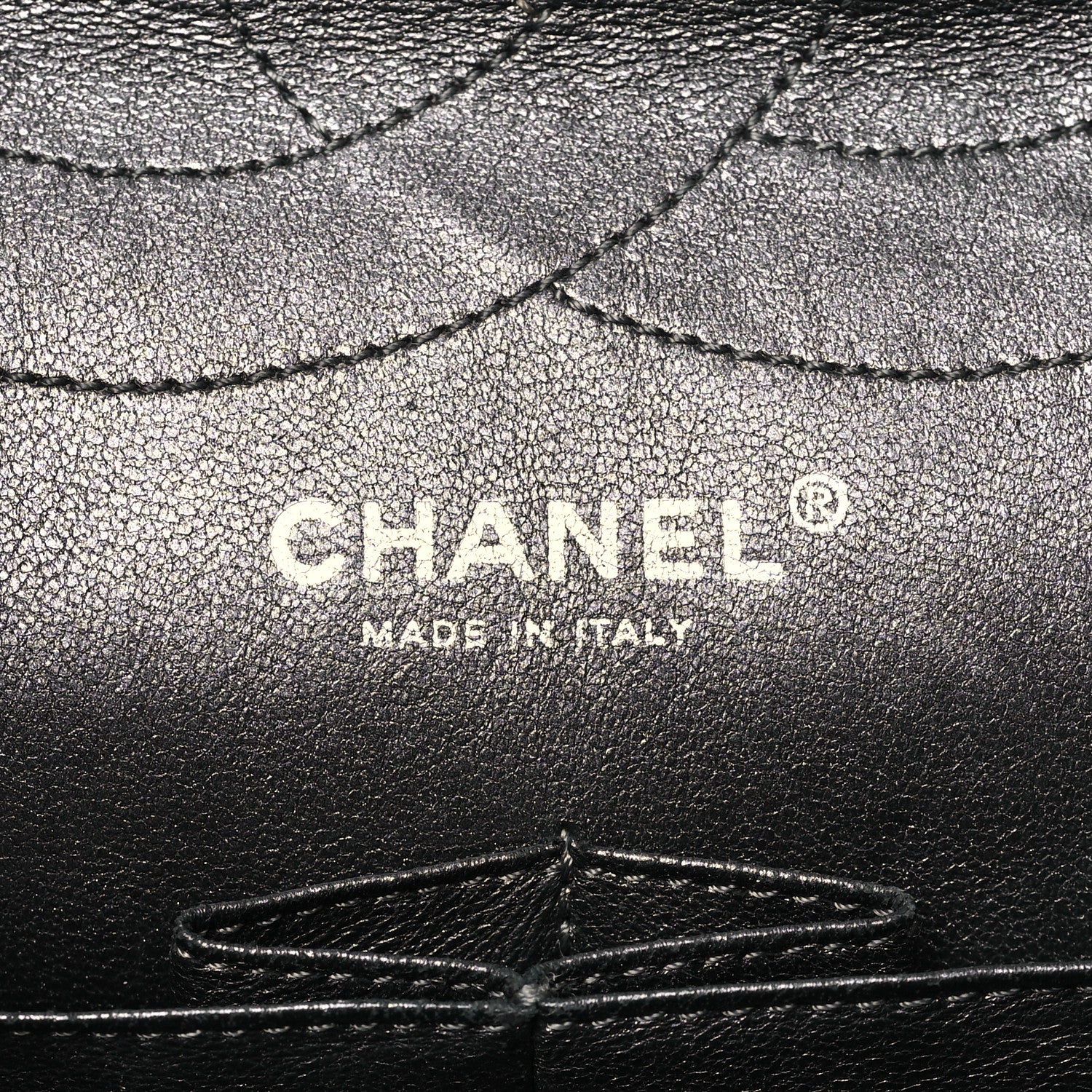 Chanel Aged Calfskin Quilted 2.55 Reissue 228 Flap Black 6 of 9