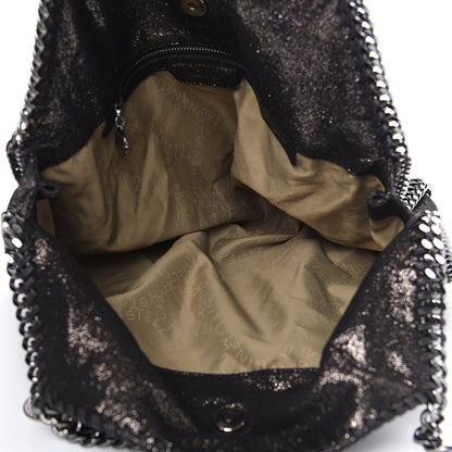 Stella McCartney Shaggy Deer Small Falabella Tote Black 4 of 8