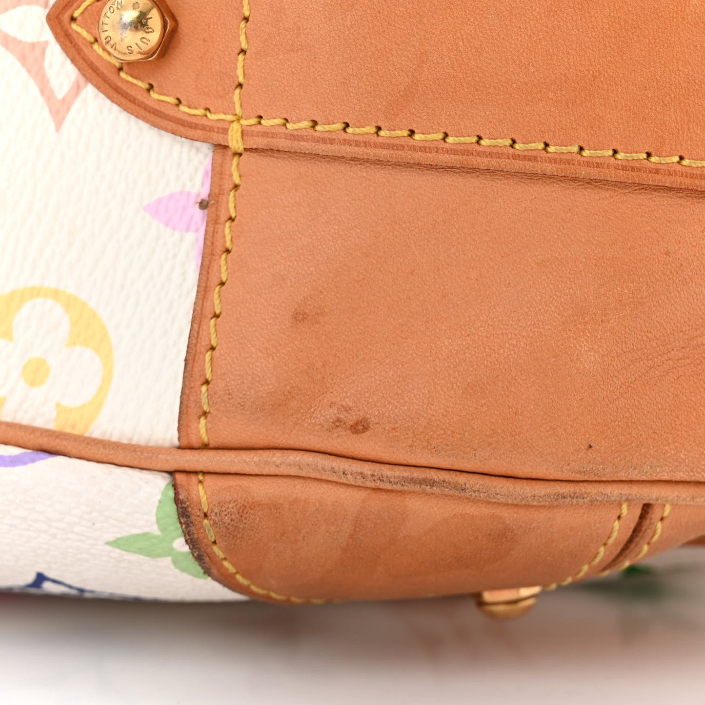 Monogram Multicolor Greta White