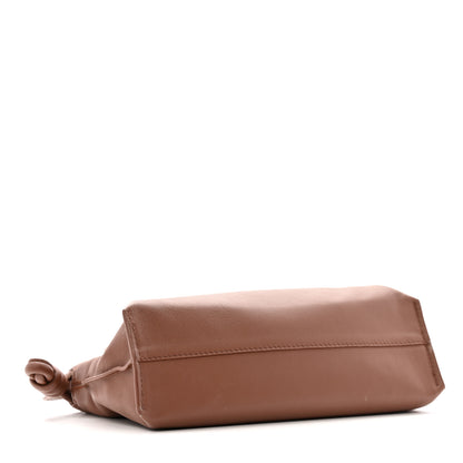 Loewe x SUNA FUJITA Nappa Hamster Mini Flamenco Knot Clutch Havana 4 of 13