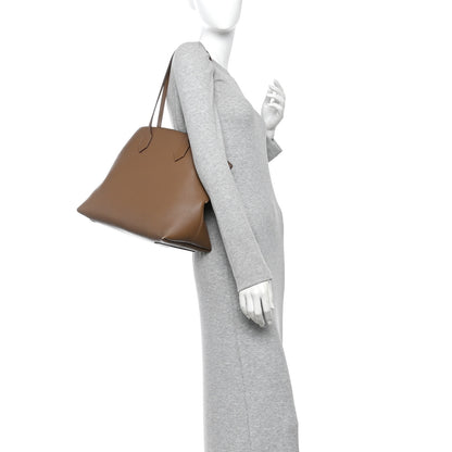 Burberry Calfskin Medium Society Tote Dusty Caramel 2 of 13