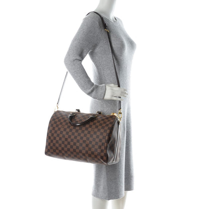 Louis Vuitton Damier Ebene Speedy Bandouliere 35 2 of 8