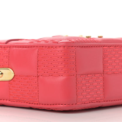 Louis Vuitton Lambskin Damier Quilt Troca PM Rose 8 of 11