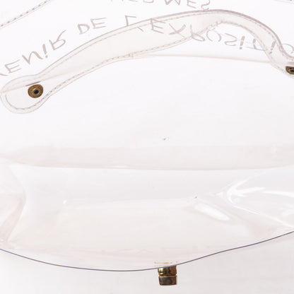 Hermes Vinyl Souvenir De L'Exposition Kelly Transparent 4 of 7