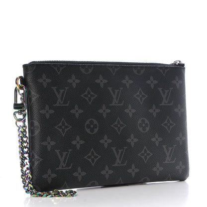 Louis Vuitton Monogram Eclipse Fragment Design iPad Pouch 3 of 7
