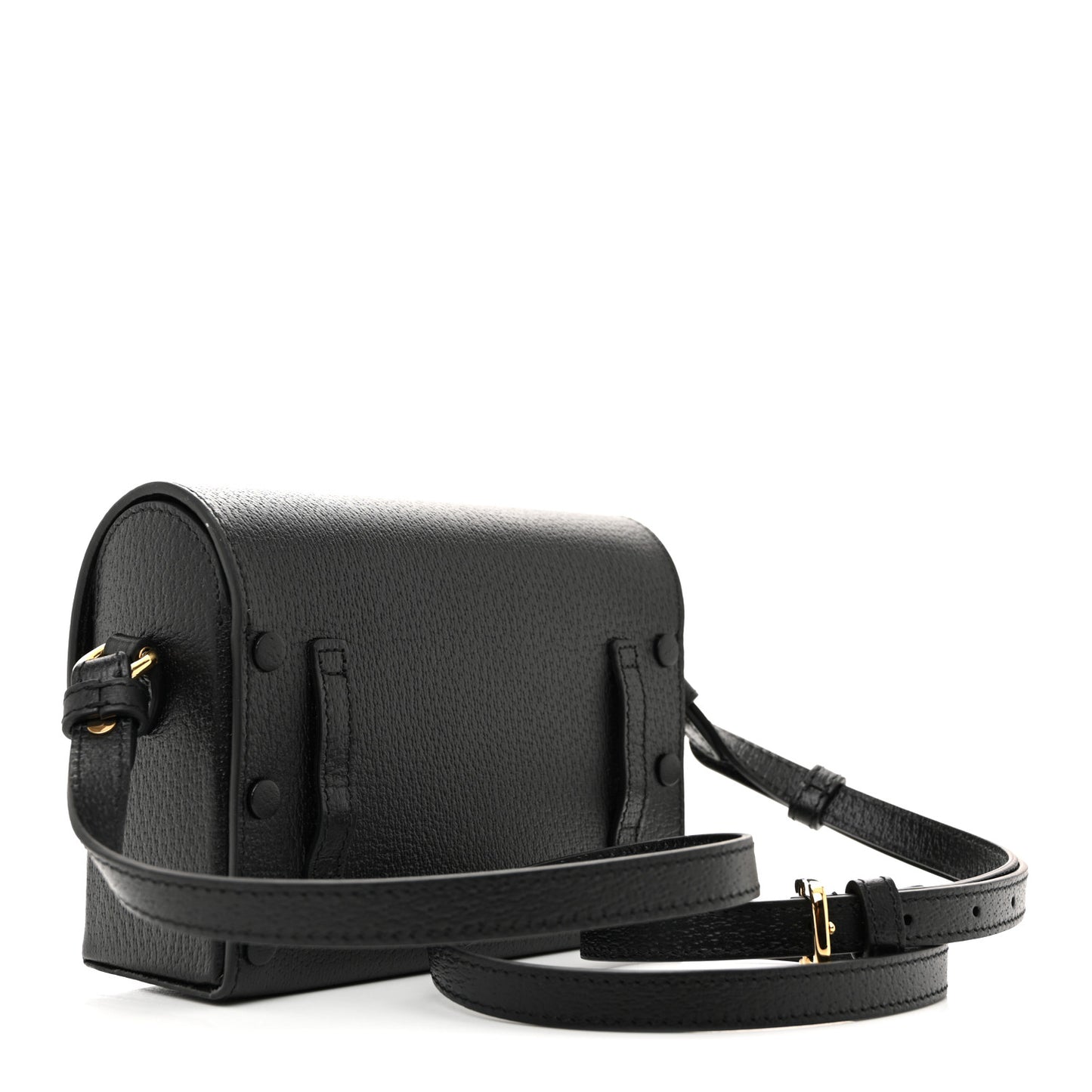 Calfskin Horsebit 1955 Shoulder Bag Black