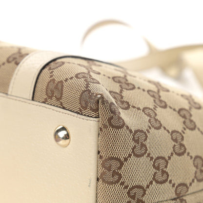 Gucci Monogram Medium Abbey Tote Off White 10 of 20