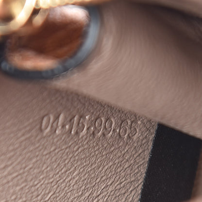 Chloe Grained Calfskin Drew Pouch Caramel 7 of 8