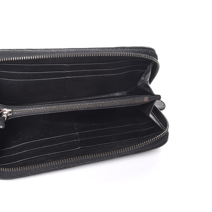 Bottega Veneta Nappa Intrecciato Ayers Zip Around Butterfly Wallet Nero Black 5 of 8