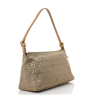 Fendi Zucchino Pochette Beige Naturale 2 of 11