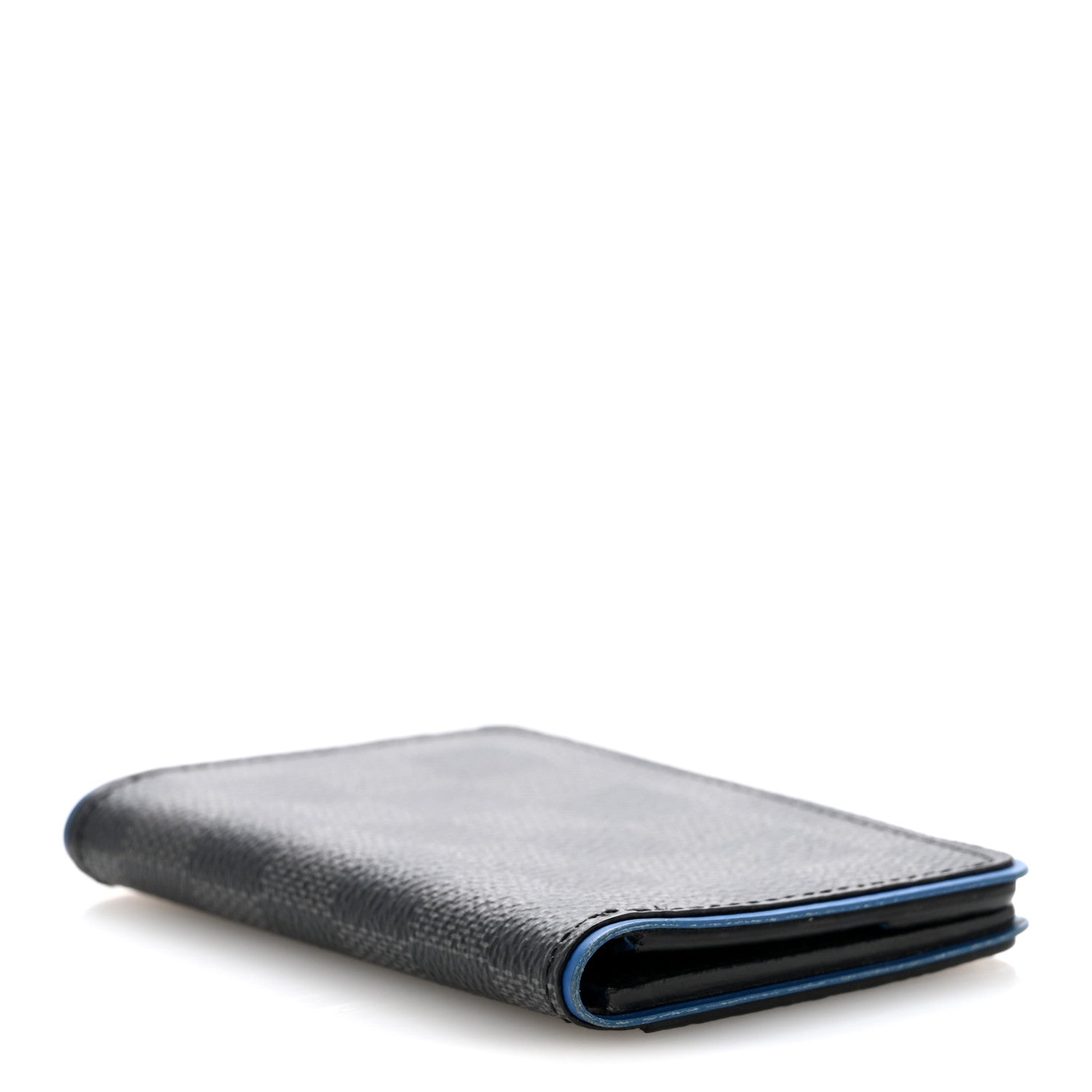 Louis Vuitton Damier Graphite Pocket Organizer Bleu Neon 4 of 9