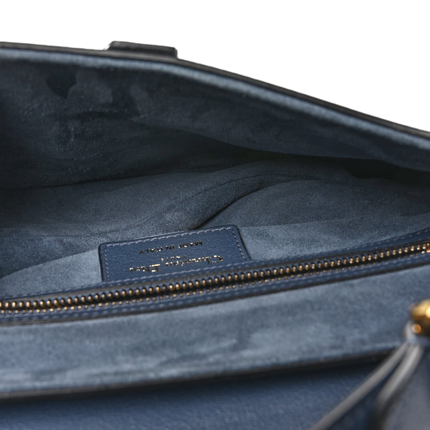 Calfskin Saddle Bag Sky Blue