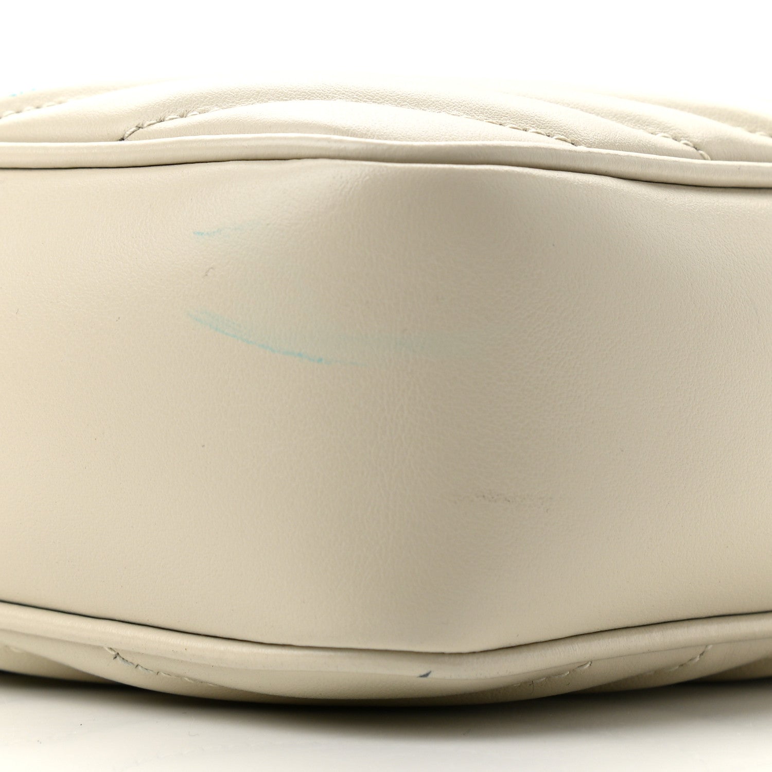 Saint Laurent Calfskin Matelasse Monogram Lou Camera Bag Crema Soft 11 of 13