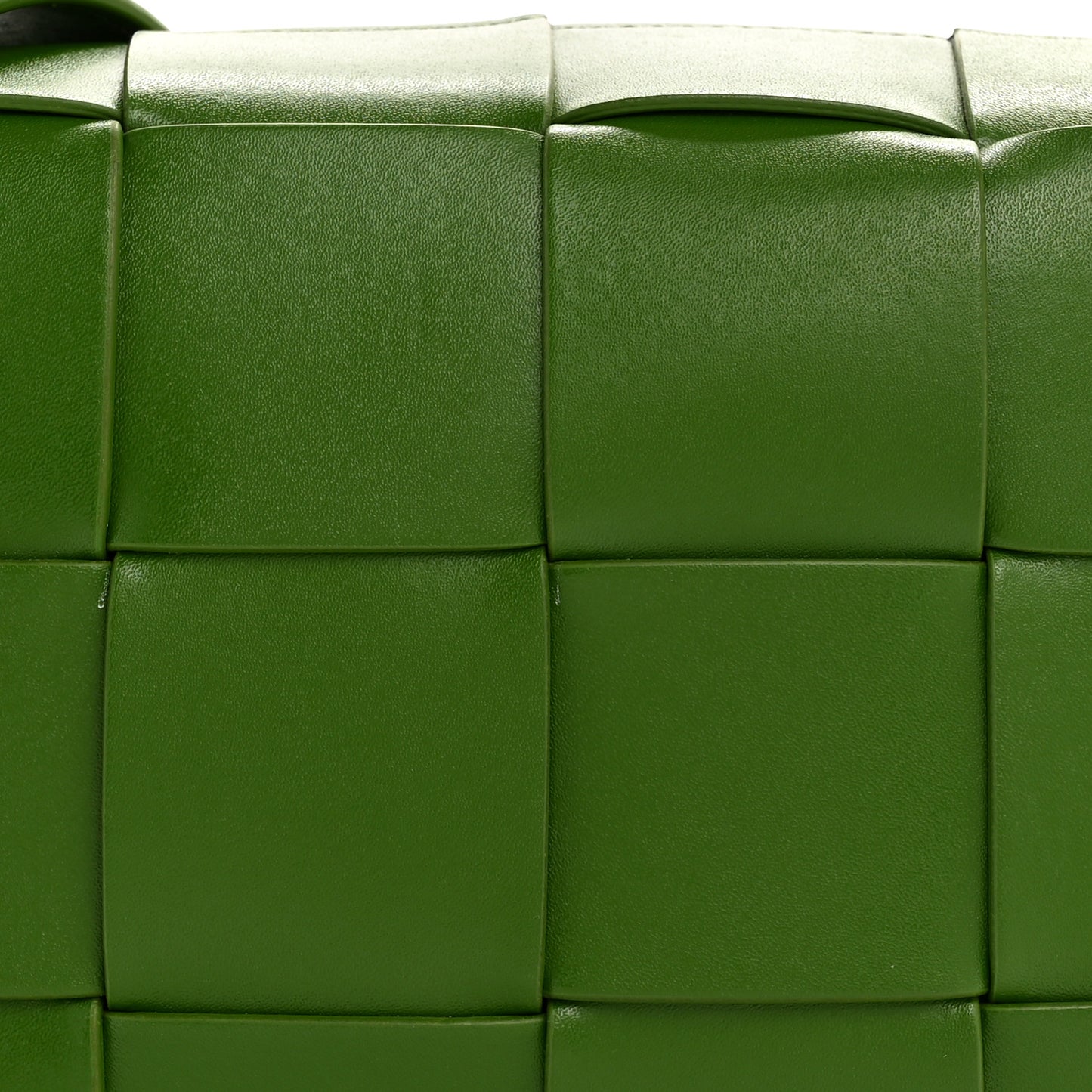 Calfskin Maxi Intrecciato Cassette Camera Bag Avocado