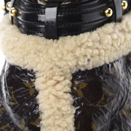 Louis Vuitton Patent Monogram Shearling Sac Thunder 11 of 12