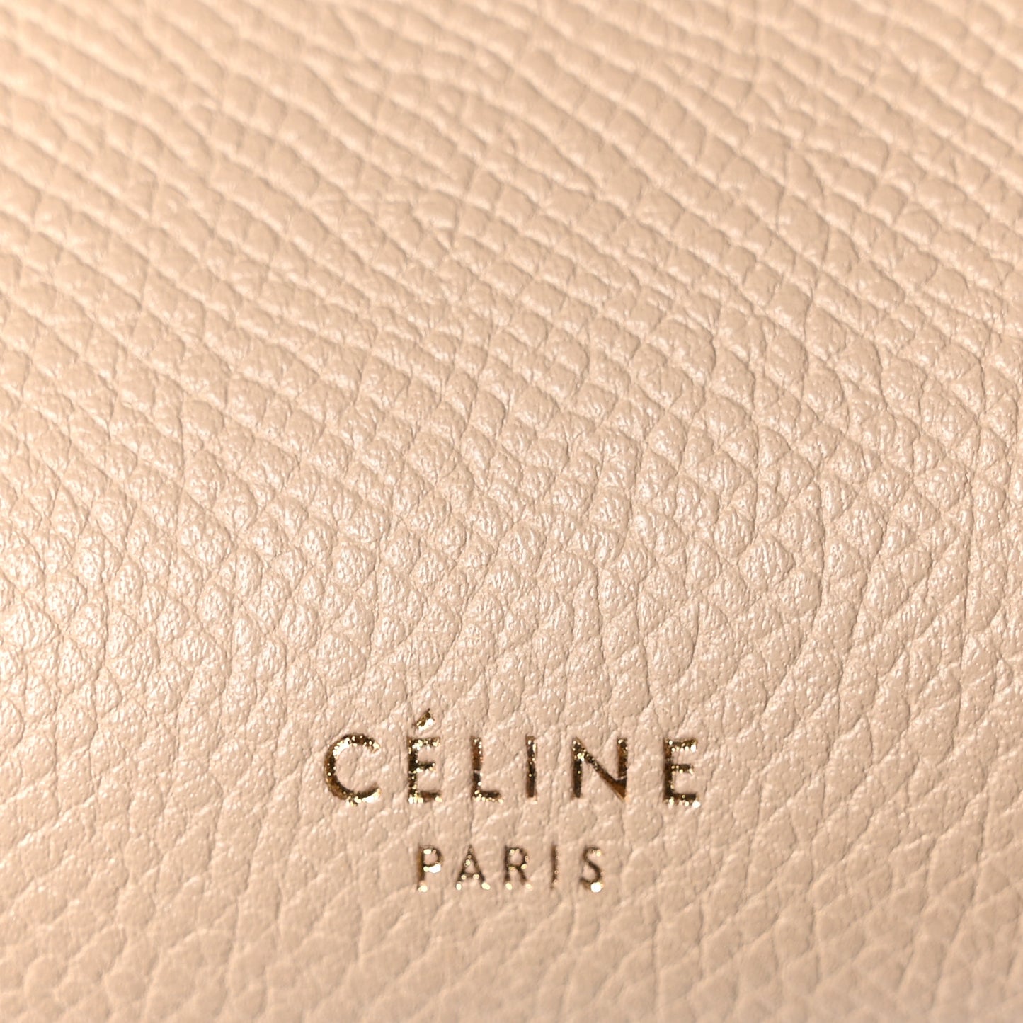 Grained Calfskin Mini Belt Bag Light Taupe