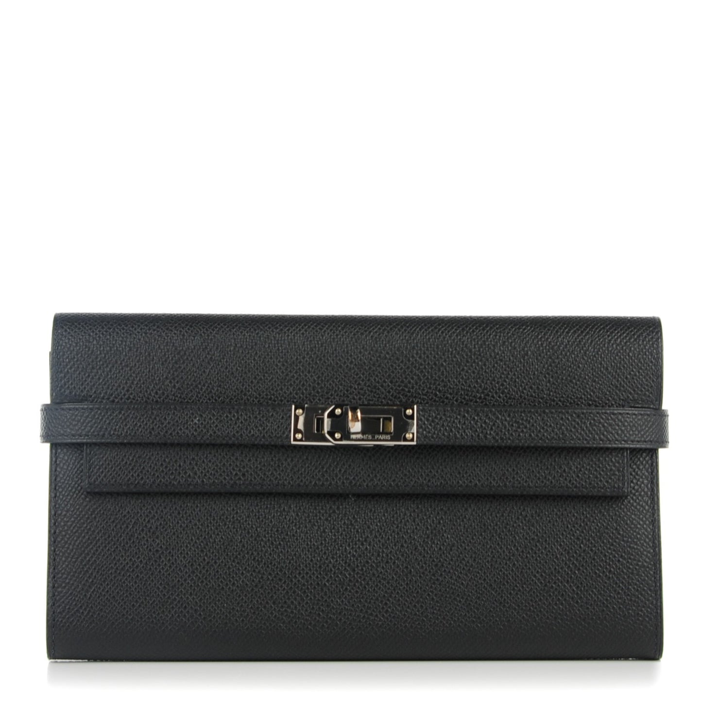 Epsom Kelly Longue Wallet Black