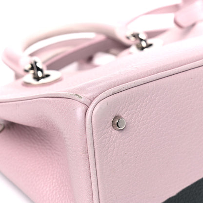 Christian Dior Bullcalf Small Printed Flower Diorissimo Tote Pink 11 of 18