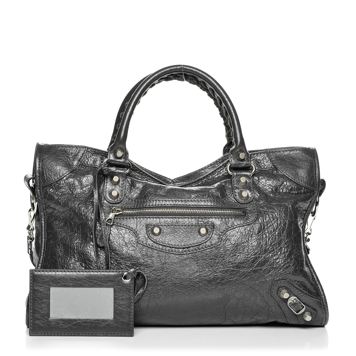 Balenciaga Agneau Giant 12 Silver Hardware City Gris Fossile 1 of 8