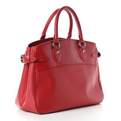 Louis Vuitton Epi Passy PM Red 3 of 9