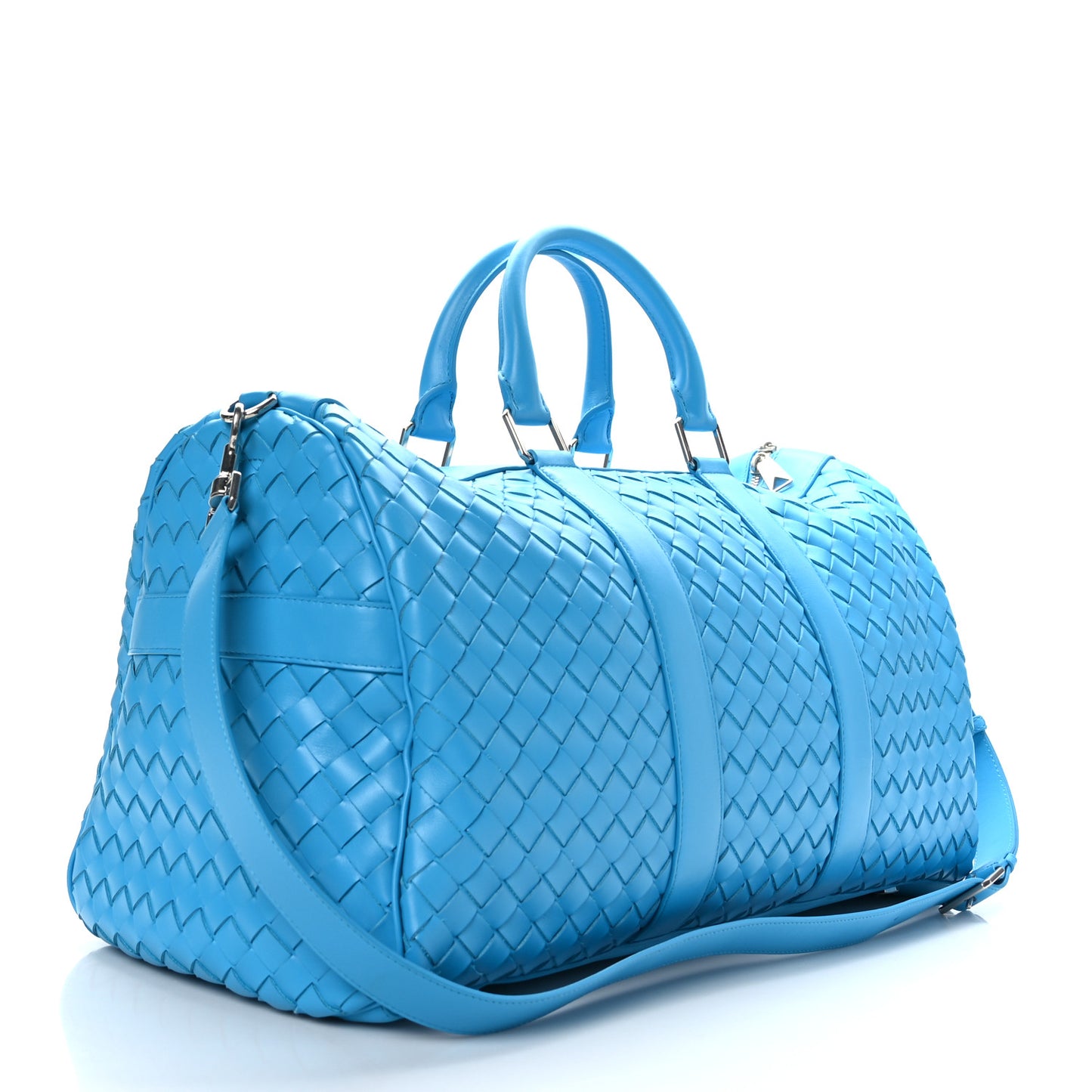 Nappa Intrecciato Medium Duffle Bag Pool