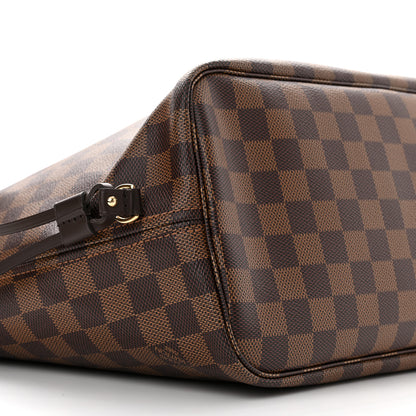 Louis Vuitton Damier Ebene Braided Neverfull MM Pink 9 of 10