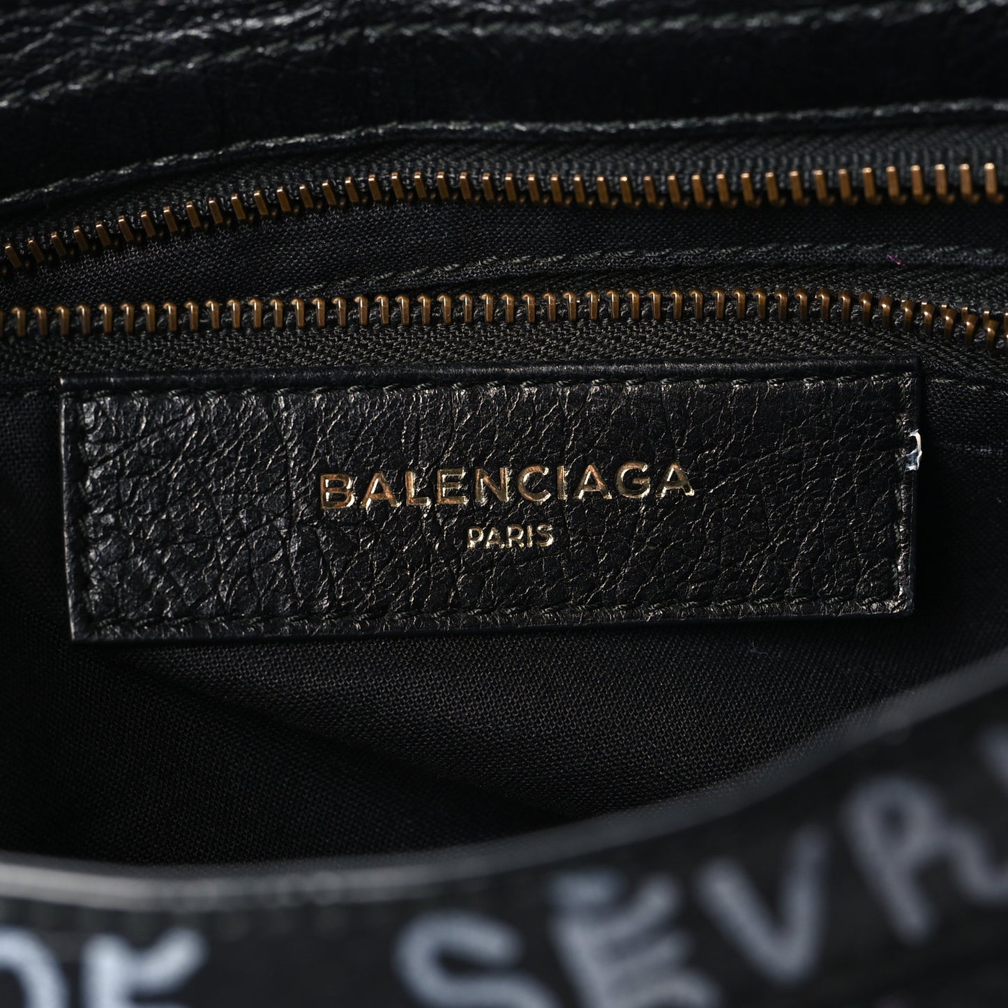 Agneau Graffiti All Over Classic Hardware S City Black Multicolor