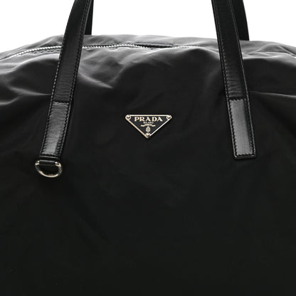 Prada Tessuto Nylon Duffle Bag Black 8 of 12