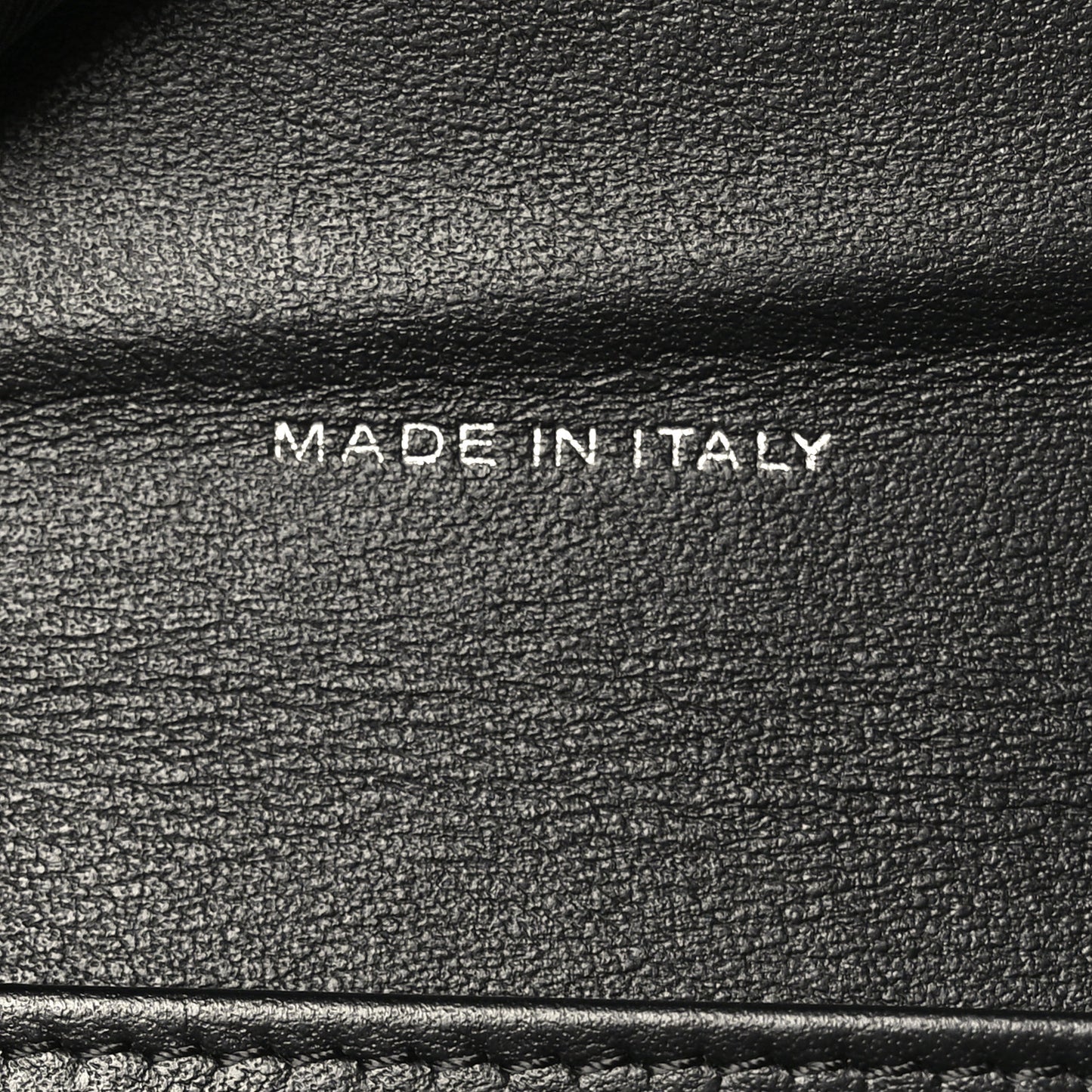 Aged Calfskin Quilted Reissue Compact Wallet So Black