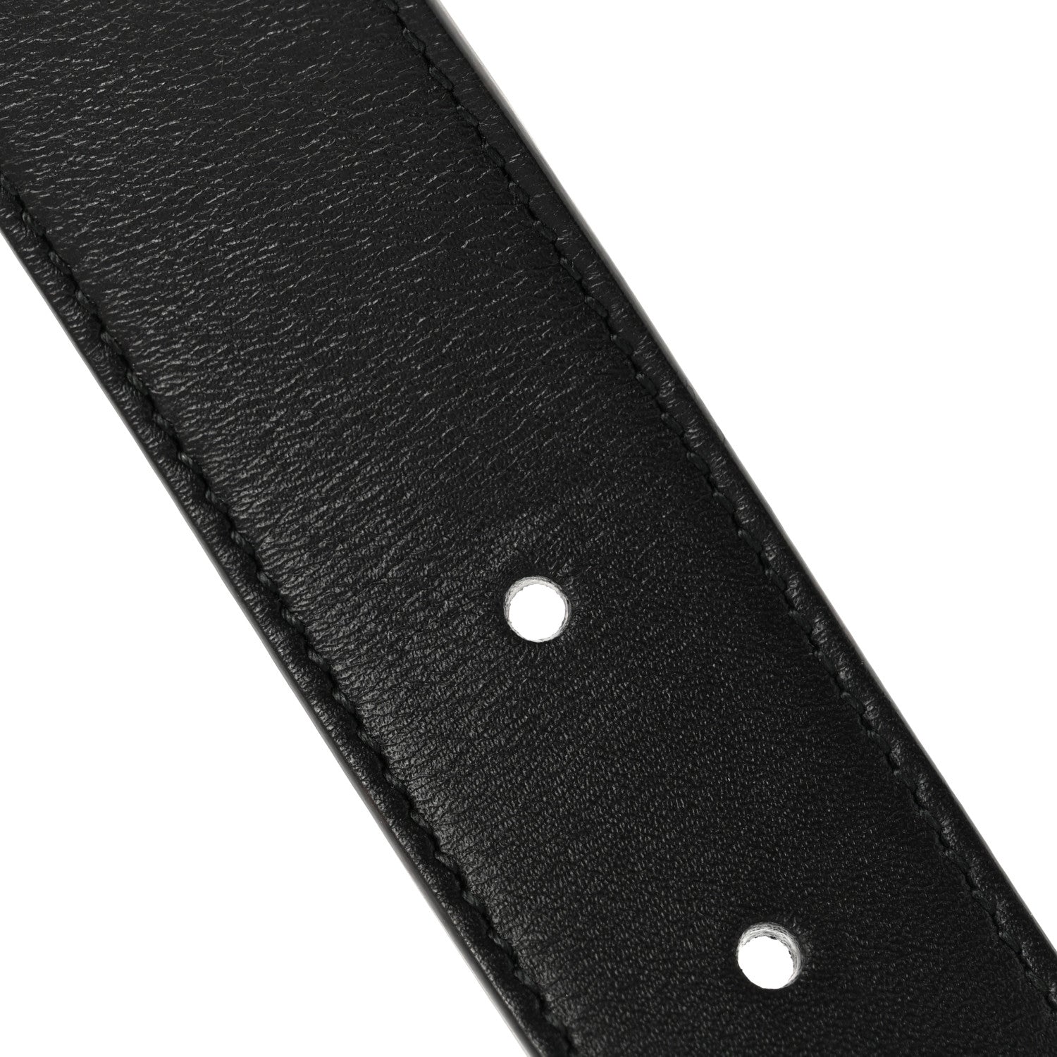 Gucci Calfskin Double G 30mm Belt 75 30 Black 6 of 7