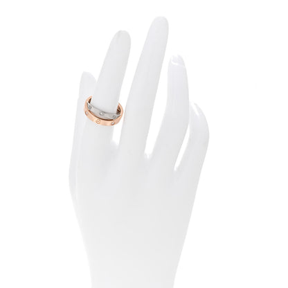 Cartier 18K Pink White Gold 6 Diamond LOVE Ring 52 6 2 of 5