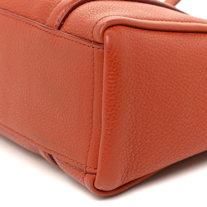 Marc Jacobs Grained Calfskin The Tag 21 Tote Orange 10 of 16