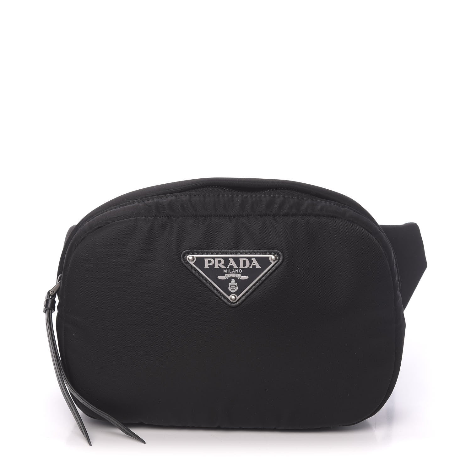 Prada Tessuto Nylon Belt Bag Black 1 of 9