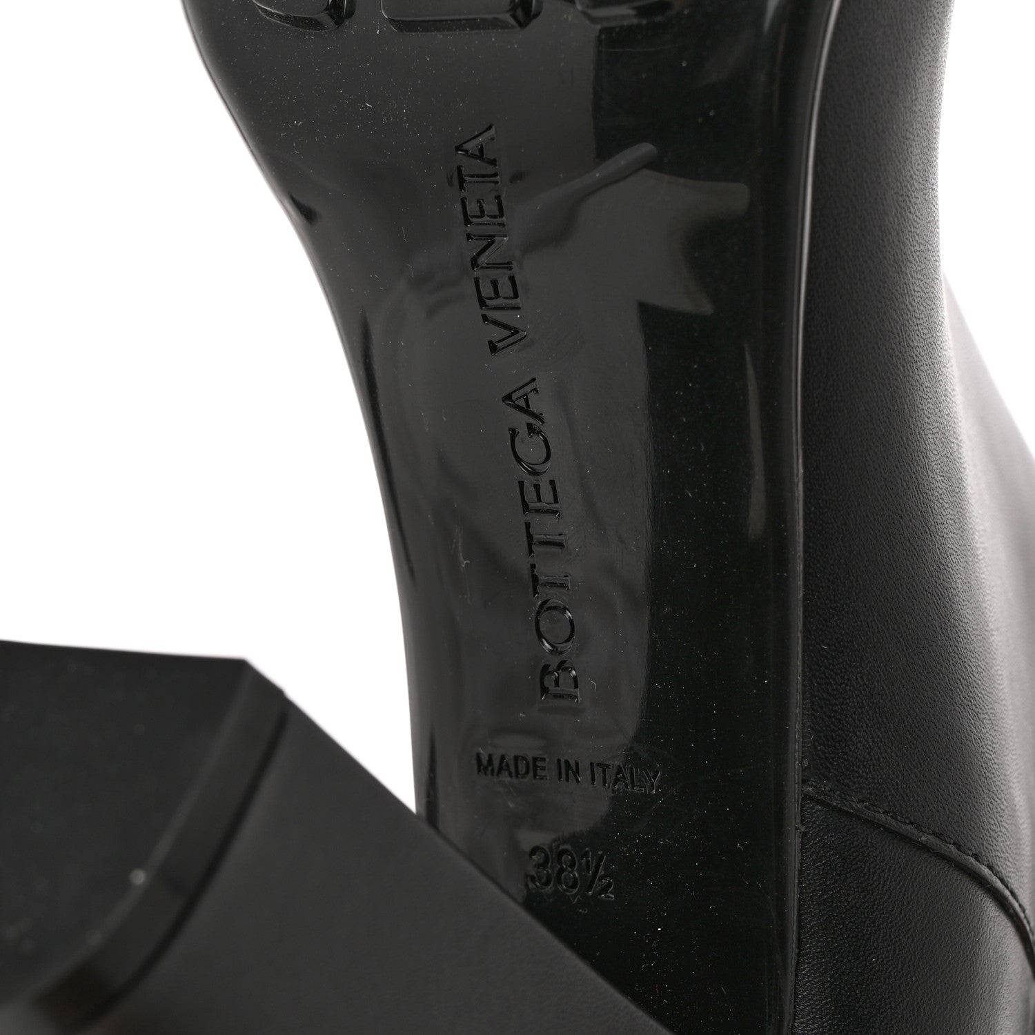 Bottega Veneta Calfskin Storm Chelsea Boots 38.5 Black 6 of 15