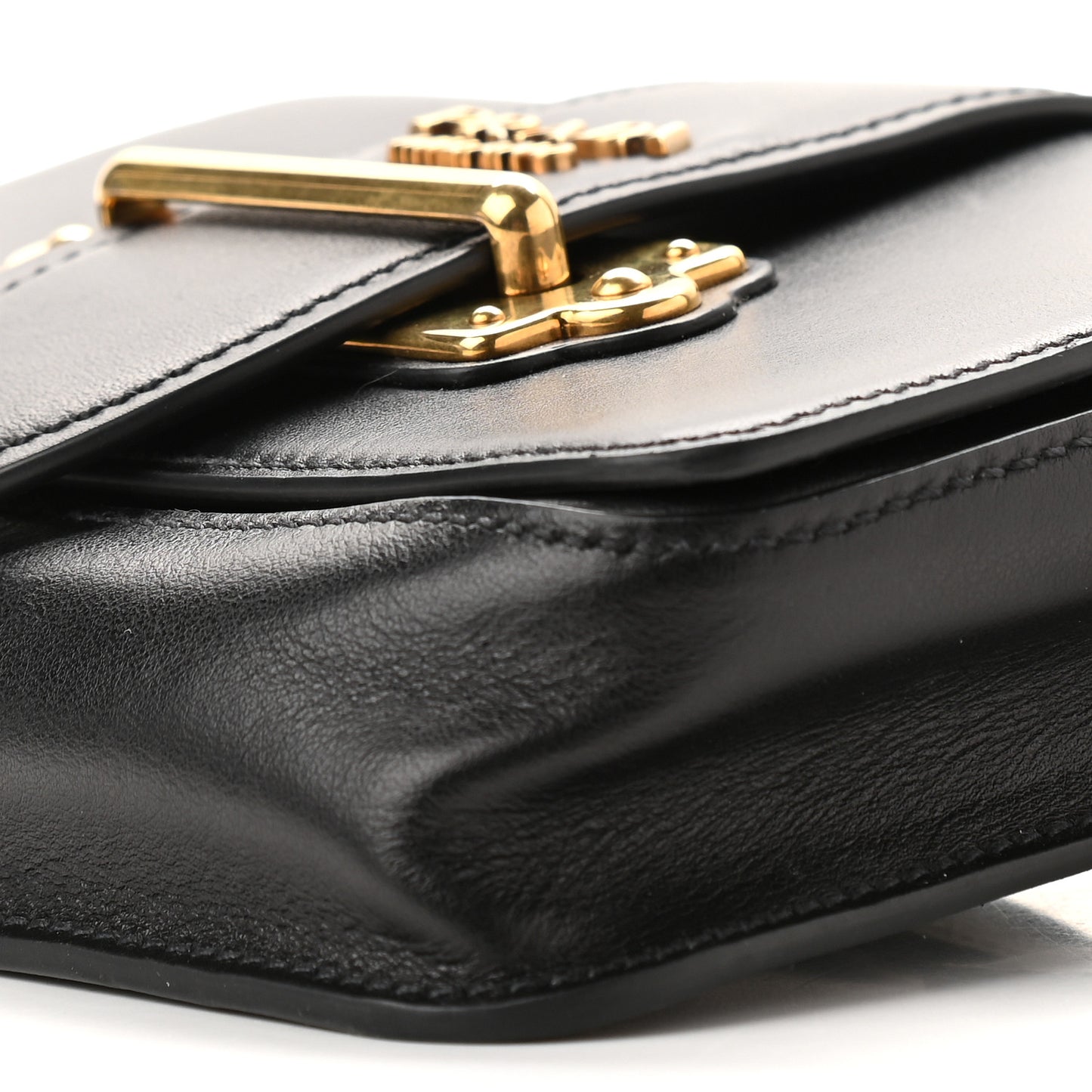 City Calf Cahier Belt Bag Black
