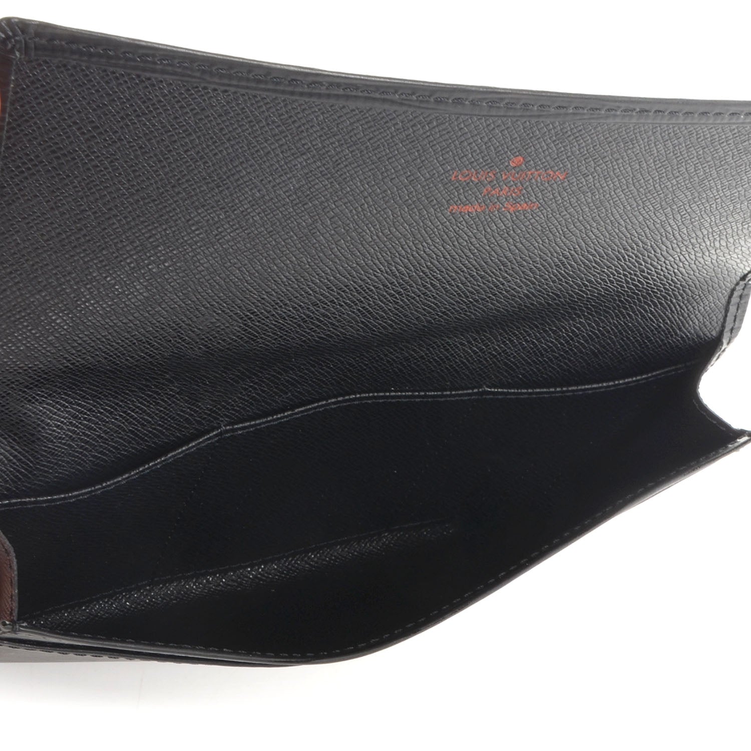 Louis Vuitton Epi Porte Yen 3 Credit Cards Holder Black 8 of 9